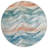 Machine Washable Indoor/Outdoor Claudian ACN1623 Teal Rug-109535762