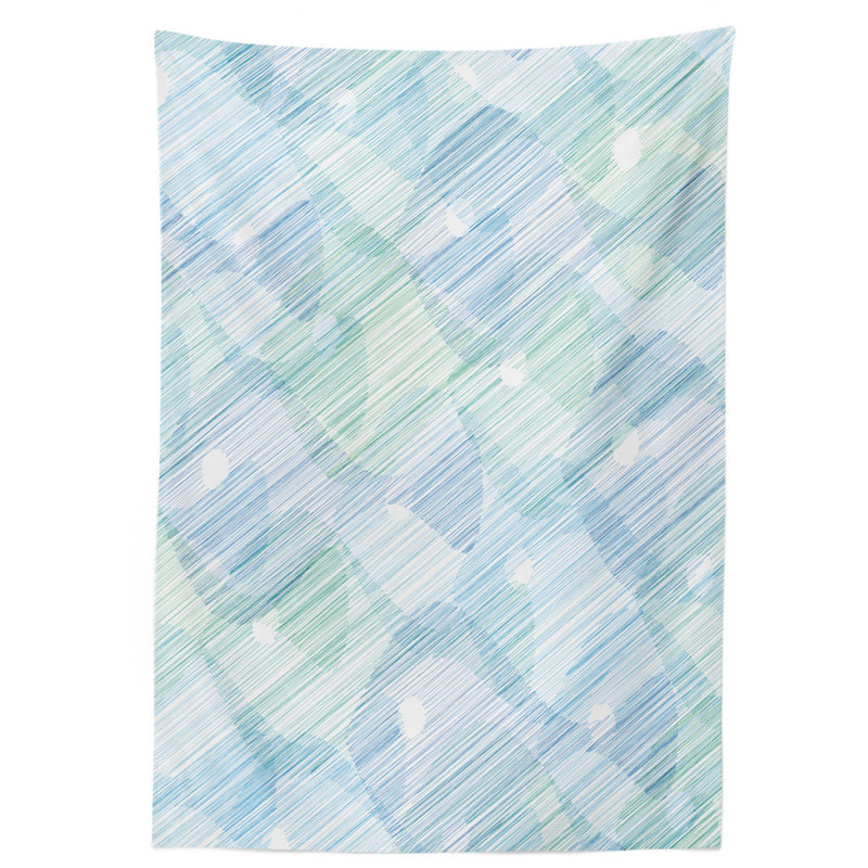 Abstractal Futuristic Image and Unknown Background Tablecloth