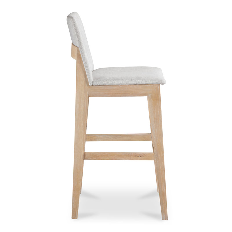 Deco Oak Light Grey, Bar Stool (29.9" Seat Height)