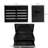5 Drawer Tool Chest With Bottom Cabinet And One Adjustable Shelf, Living Room Storage Cabinet-1930658622