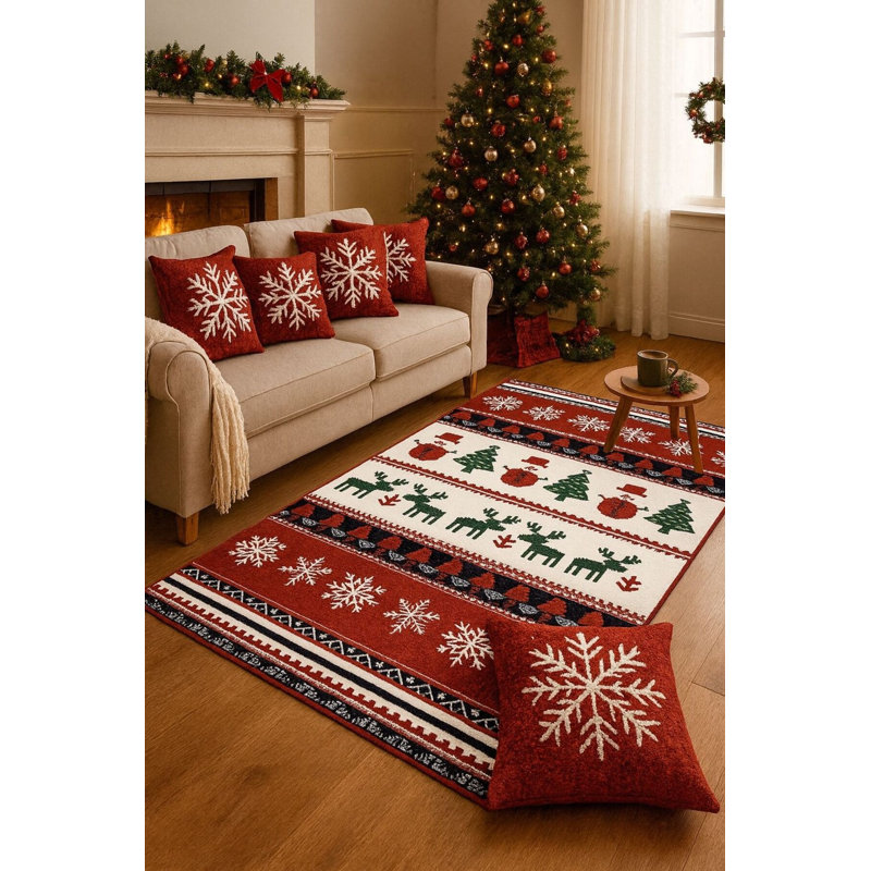 Tapis tissé crème Mosso, 3'3" x 9'10"