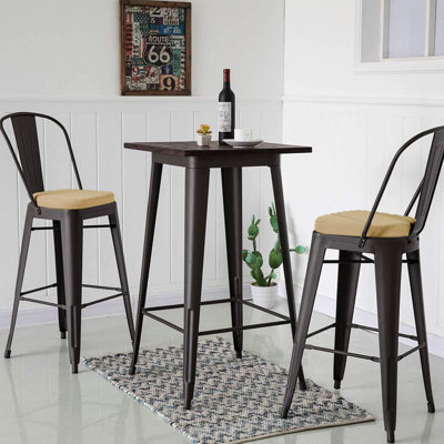 Outdoor 1.5'' Barstool Chair Pad