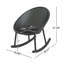 Ensemble de 2 chaises berçantes de style moderne-658654683