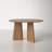 Daymon Oak Round Dining Table