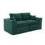 Comfy 2 places, ergonomique, mousse haute densité, housses de coussin amovibles pour chambre à coucher, canapé moderne, housses, support, design