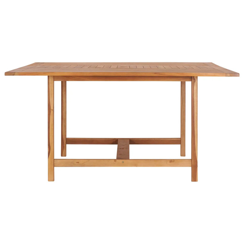 Benedikte Square Teak Outdoor Dining Table , 150cm cm W 150cm cm D