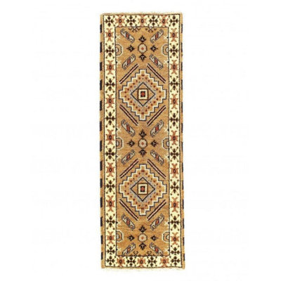 Tapis unique en or 6 pi 7 po x 2 pi 2 po