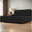 Lit plateforme confortable en mousse avec structure en panneau de fibres à densité moyenne, sans sommier, durable-231990674-231990676