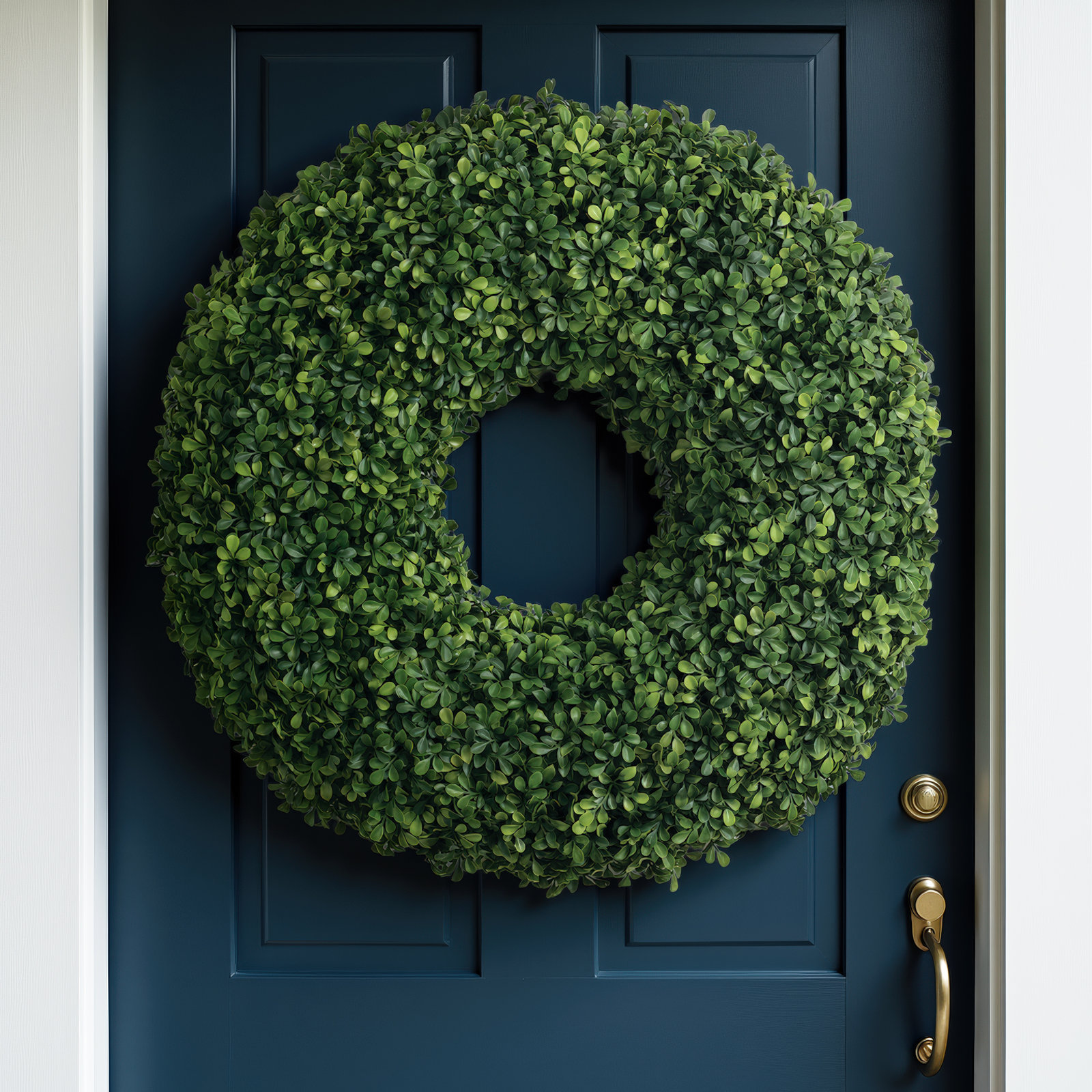 30" Artificial Boxwood Wreath