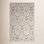 Tansy Ivory Gray Hand-Woven Floral Wool Rug