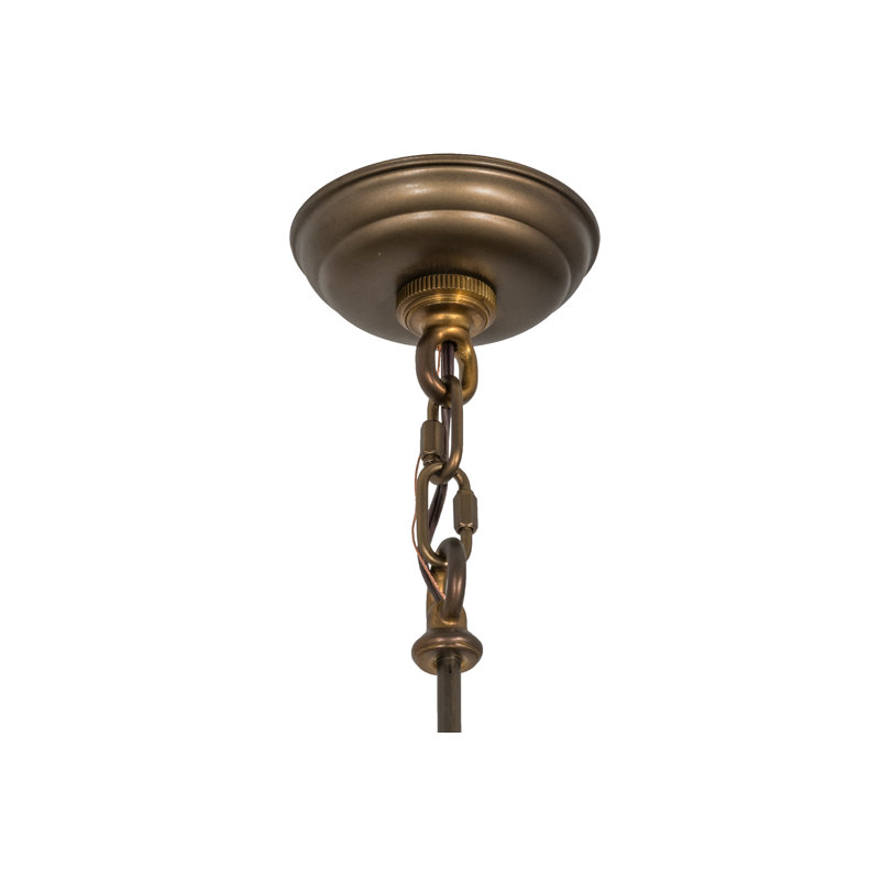 Rustic Lodge 4 - Light Pendant, 69" H x 20" W x 20" D, Antique Copper
