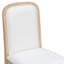 Ensemble de table de salle à manger extensible pour 4 à 6 personnes avec 4 chaises rembourrées, ensemble de table de cuisine rustique de 42 à 58 pouces avec finition vieillie pour la salle à manger et la cuisine-964718795