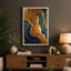 Gilded Flows Abstract - Wrapped Canvas-1478828393-1478828396