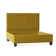 Lit plateforme tapissier Leigh