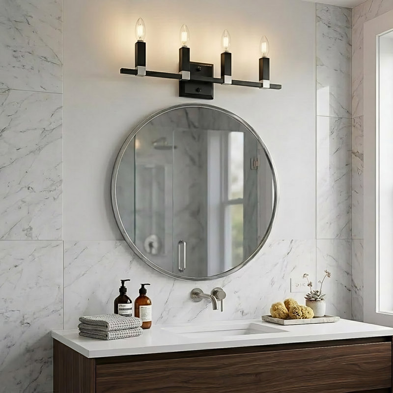 Éclairage pour meuble-lavabo Myeisha, 4