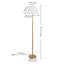 Lampe sur pied Christin