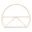 Avenell 2 Piece Circle Metal Accent Shelf-1464701592