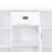 Pagan White High Gloss Finish Server