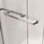 Porte de douche coulissante double sans cadre l 48 po x H 76 po facile à nettoyer-52699488