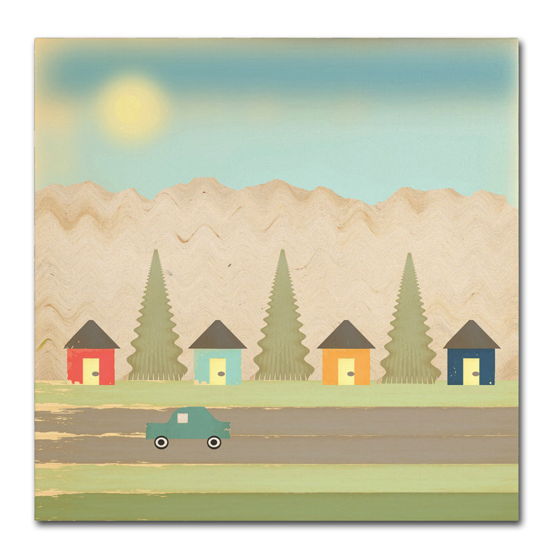 The Drive - Art sur toile, H 14 po x l 14 po