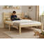 Henri Heavy Duty Solid Pine Bed Frame-406541062