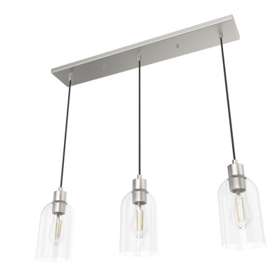 Lochemeade 3 Light Linear Cylinder Pendant