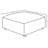 Jennifer Square Upholstered Ottoman