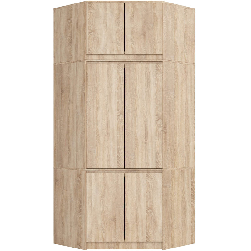 Sonum 6 Door Manufactured Wood Wardrobe