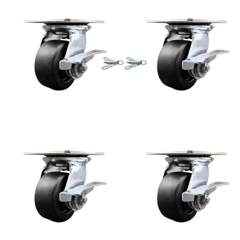 Roulettes en polyoléfine