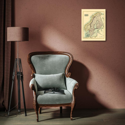 «Red Barrel Studio®», art sur toile tendue par Thomson Gallery, scandinavia Suède Danemark Norvège, Thomson, 1814