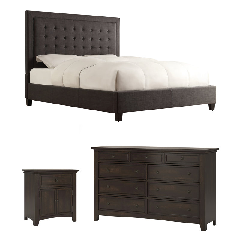 Woodside Solid Wood Piece Bedroom Set