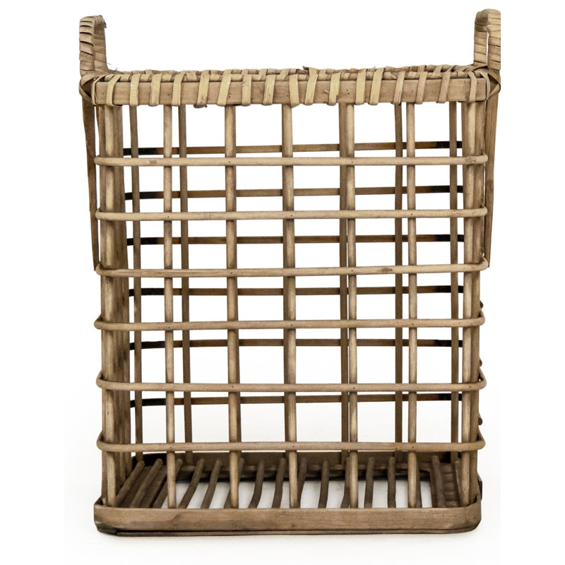 Panier en bois massif, H 13,75 po x l 12 po x P 11 po