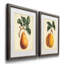 Simple Pears - ensemble de 2 reproductions encadrées sur papier