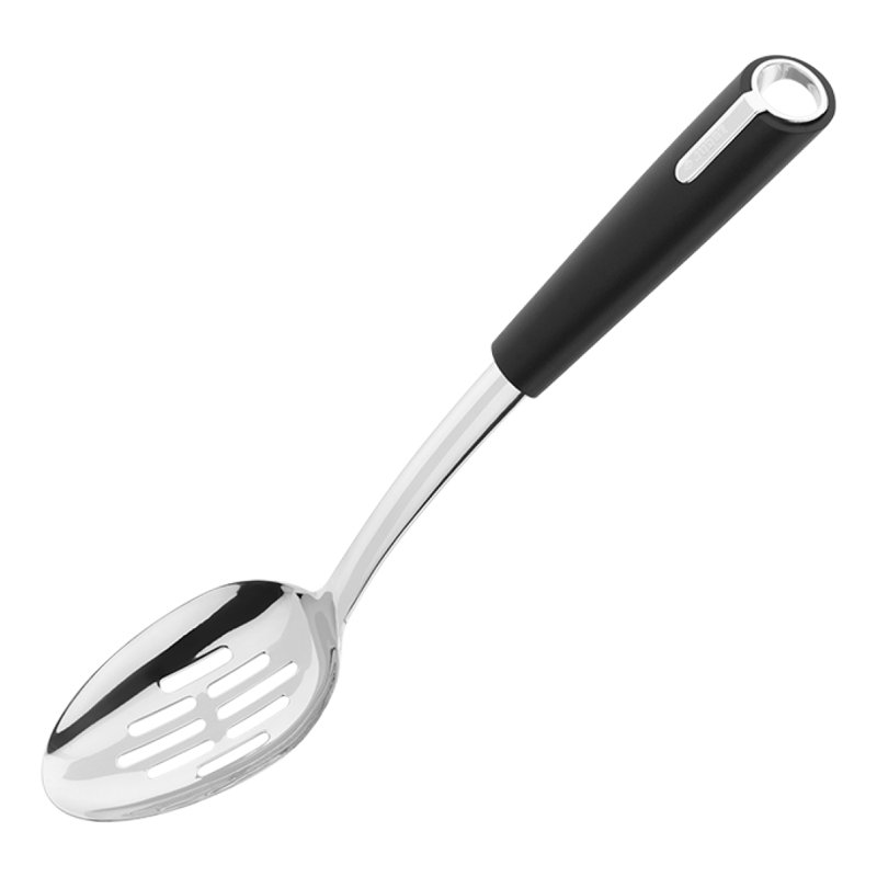 Judge Black Satin Tools, Slotted Spoon