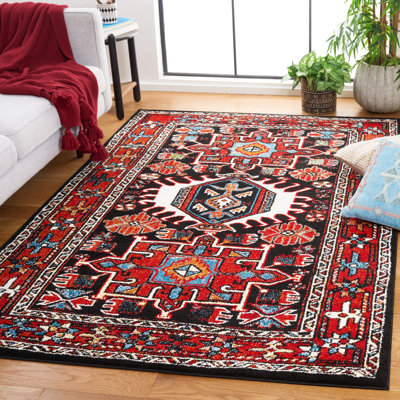 Tapis rouge / noir Vintage Performance