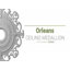 Médaillon de plafond Endurathane Dauphine, diamètre extérieur 33 7/8 po x P 1 3/8 po (convient aux auvents jusqu'à 13 1/4 po), finition cuivre antique peint à la main-29061892