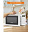 Four à micro-ondes de comptoir commercial CHM Series, 0,7 pied cube, blanc