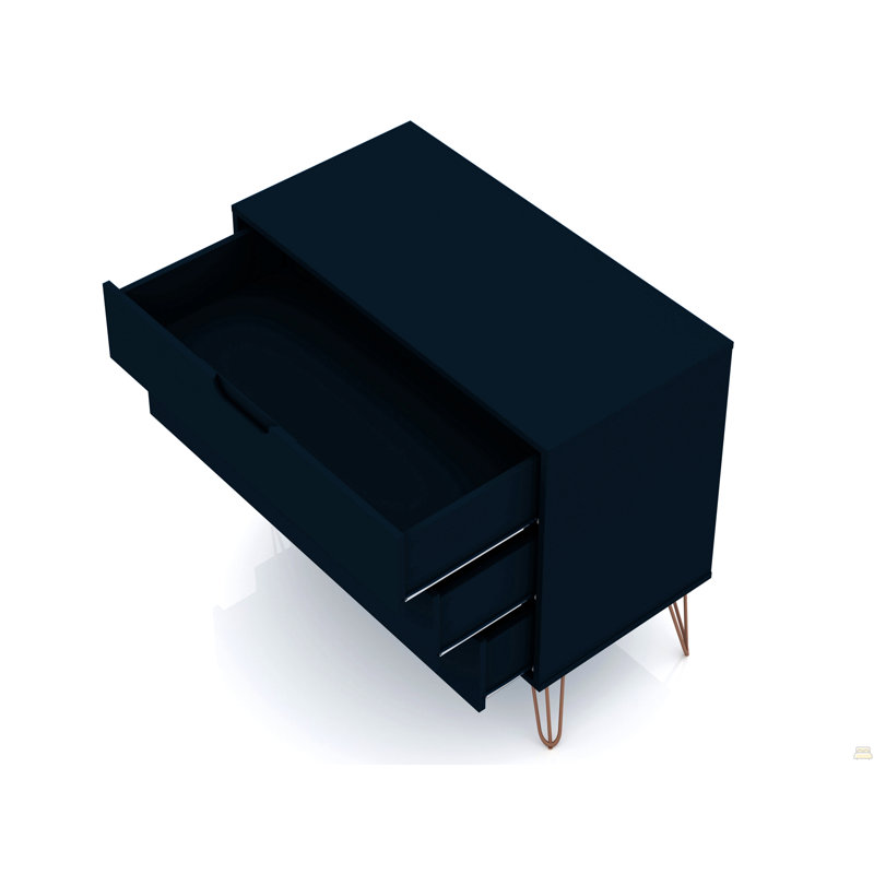 Commode, Bleu très foncé
