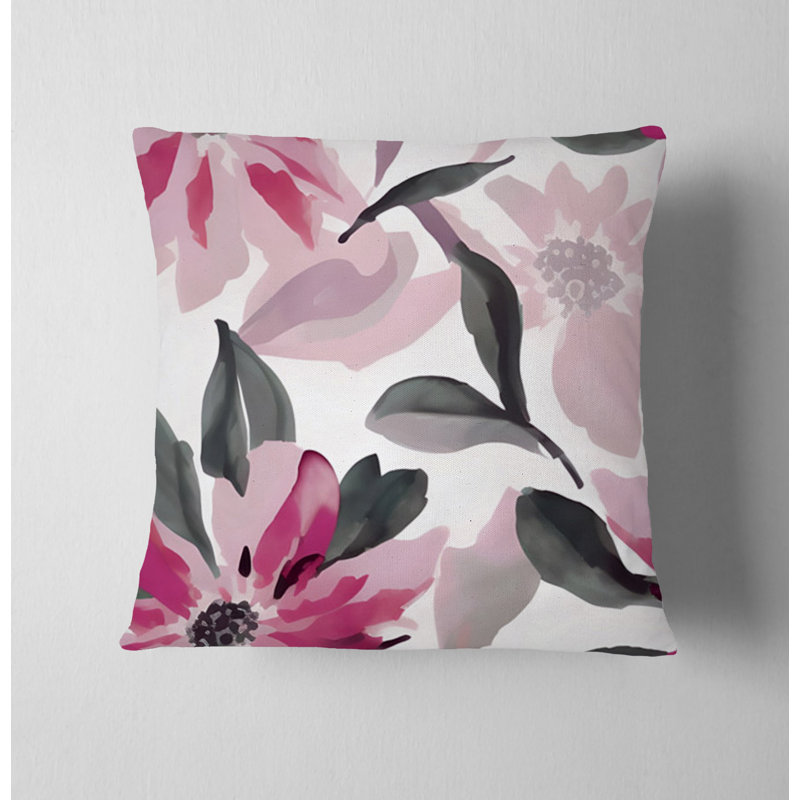 Throw Pillow, 16"H x 16"W, Pillow Cover Only - No Insert
