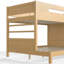 Lits modernes pour économiser de l'espace avec rangement, lit simple / simple TG sur lit double, foyer pour enfants