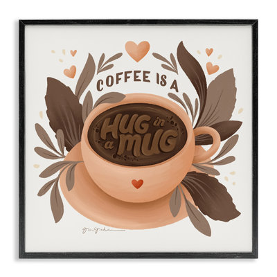  «Coffee Is Hug in Mug», estampe numérique par Gia Graham