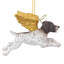 Pointer Dog Angel Holiday Ornament
