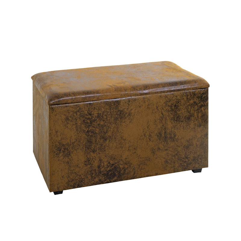 Derex Polyester Blend Upholstered Storage Bench