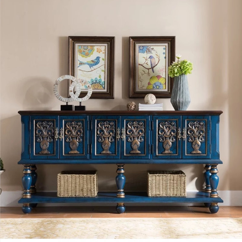 Tachelle 70.87'' Sideboard, Dark Blue