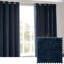 Heavy Chenille Blackout Curtain Panel Pair-124250708-124250707