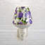 Blue Flowers Ceramic Night Light