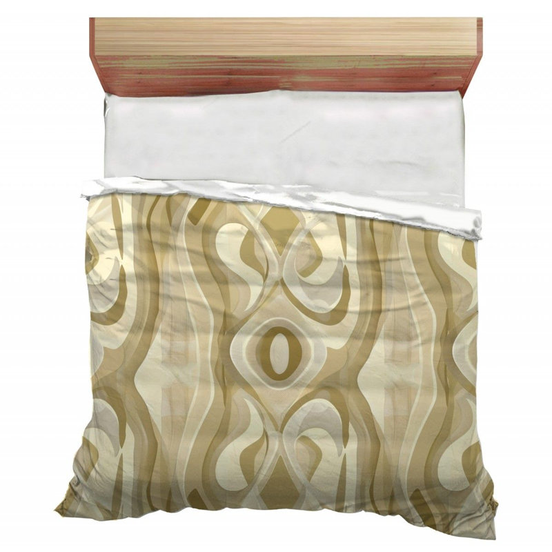 Édredon motif de literie abstrait Wavy_12988, Édredon grand