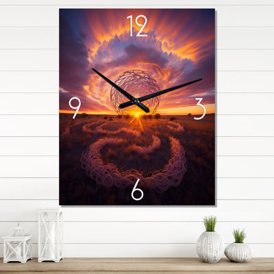 Horloge murale Vibrant