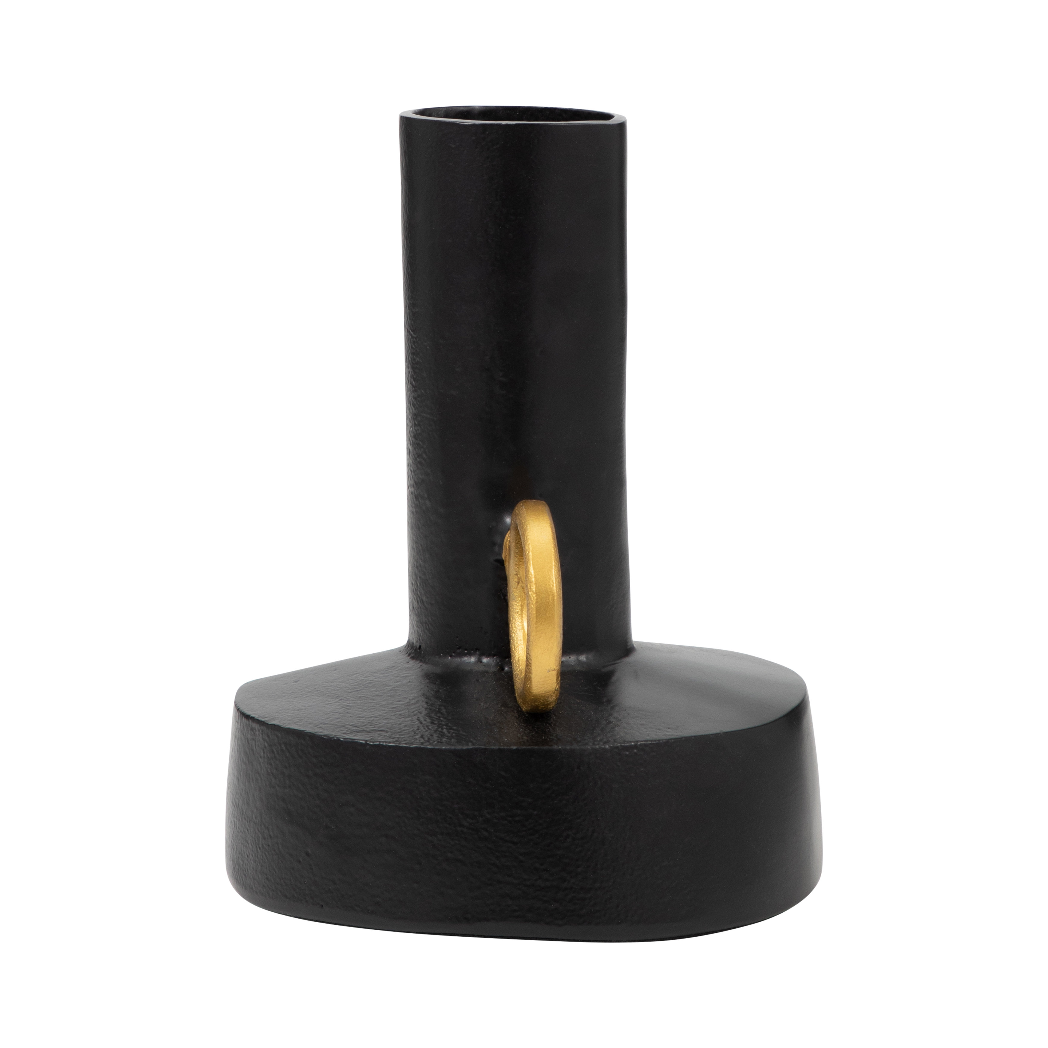 Gold Textured Cylinder Vase main image 1