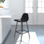 Henrine Upholstered Counter Stool with Metal Frame-1118811361